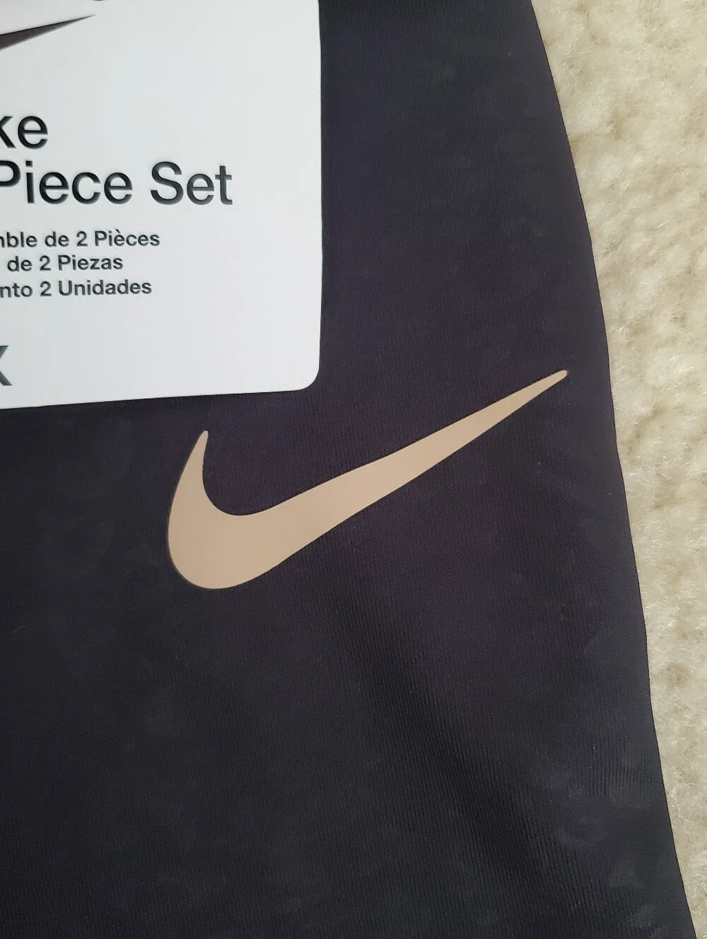 Nike Girls Swoosh Spirit Dri-FIT Leggings, 2-Piece Set Size 6X NWT - Picture 16 of 16